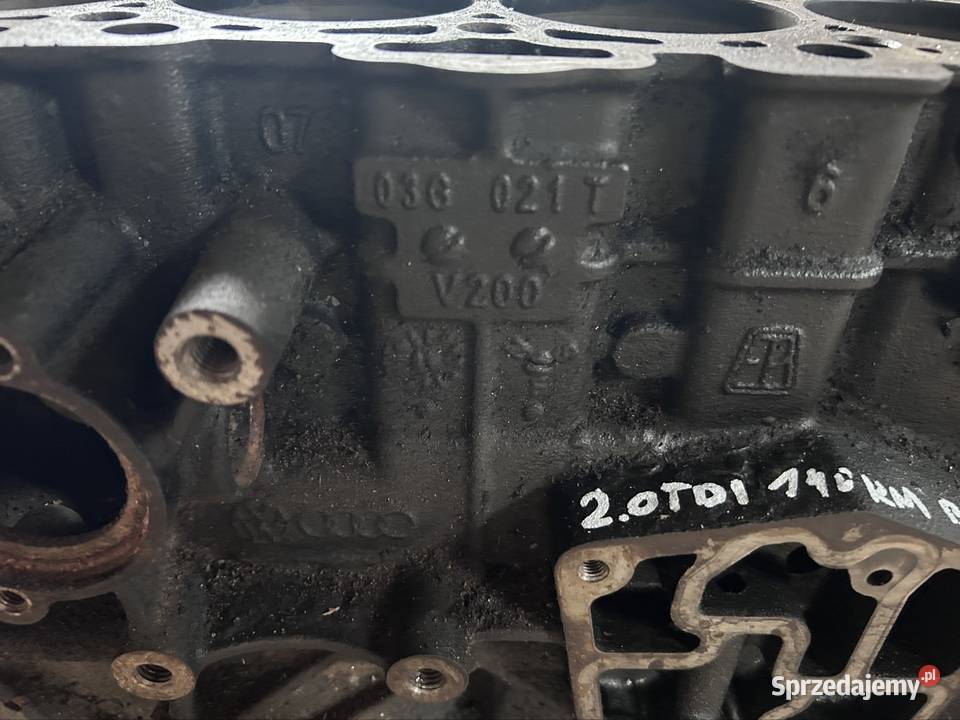 Blok silnika Audi a4 b7 20tdi BPW 03g021t pomorskie
