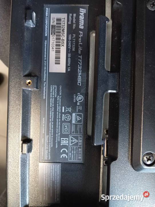 Monitor DOTYKOWY LED iiyama T1732MSC Nowy Sącz