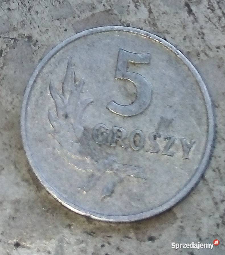 POLSKA 5 GROSZY 1962 rAL bz Legionowo