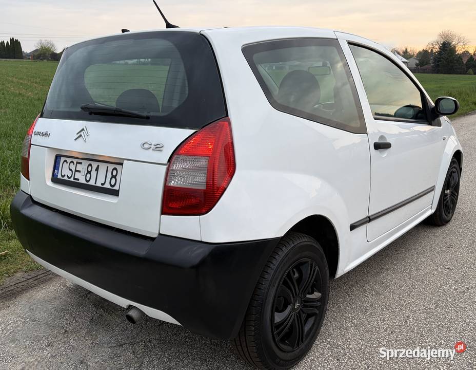 Citroen C2 14 HDI mega oszczędne auto ORYGINAŁ CD mazowieckie Wieliszew
