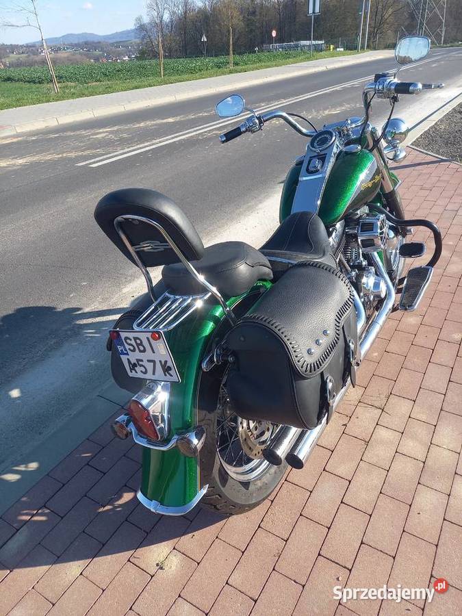 Harleydavidson De Lux Flstn Softail Na Gażniku Bielsko-Biała