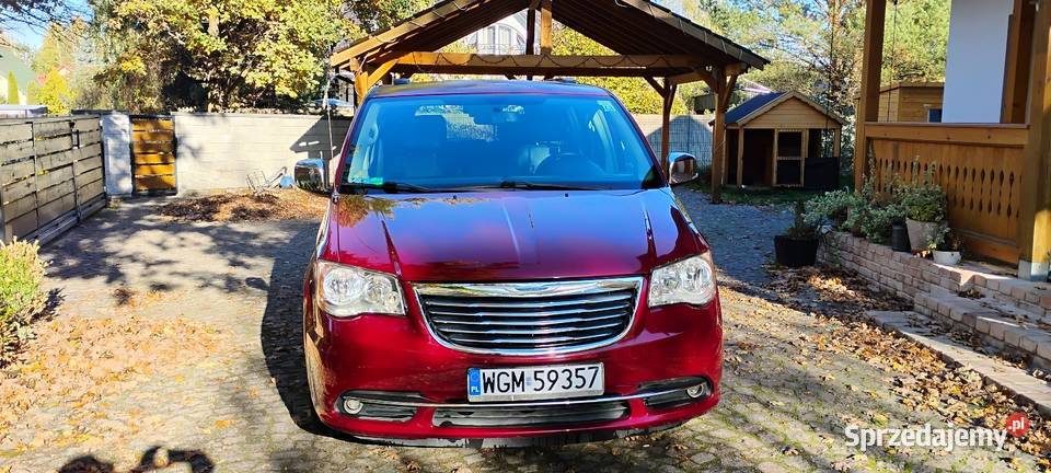 Chrysler Town Country z instalacją LPG ogrzewanie postojowe mazowieckie Szczęsne