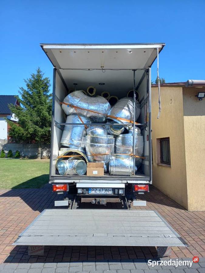 Usługi transportowe auto z windą Przewóz rzeczy Buk