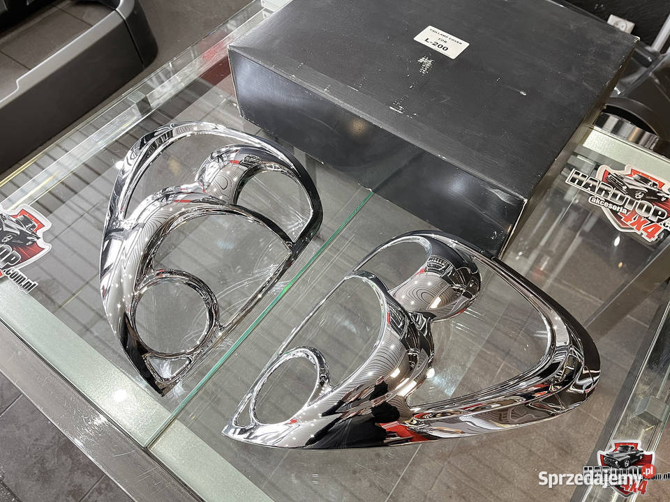 Nakładki ochronne na lampy tylne Mitsubishi L200 Pasłęk