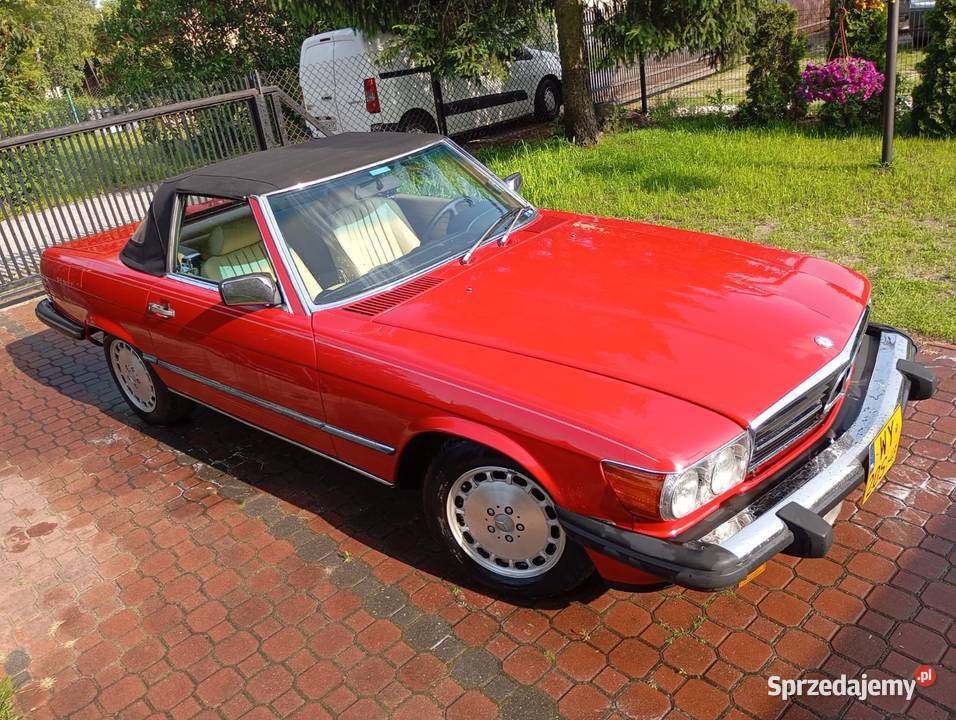 Mercedes 560SL CABRIO 1987r Rok produkcji 1987 Warszawa