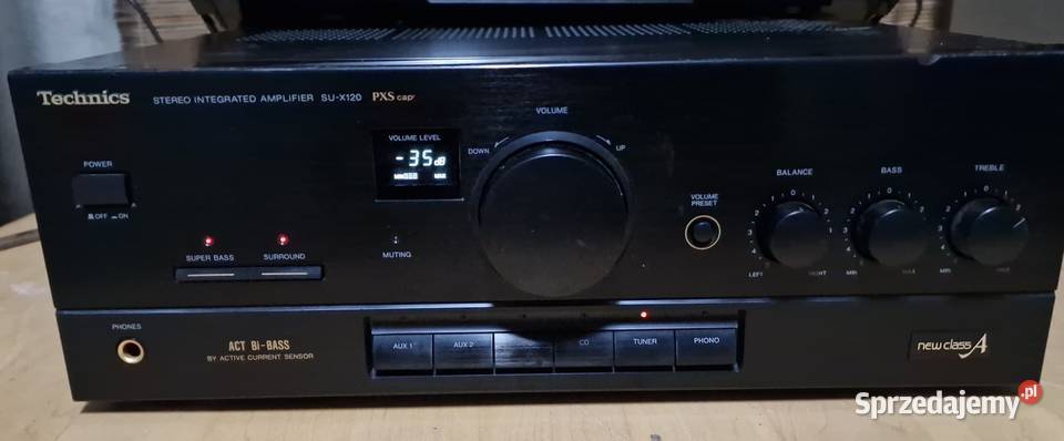 Wzmacniacz Technics SUX120 Wzmacniacze i pokrewne Pożarów