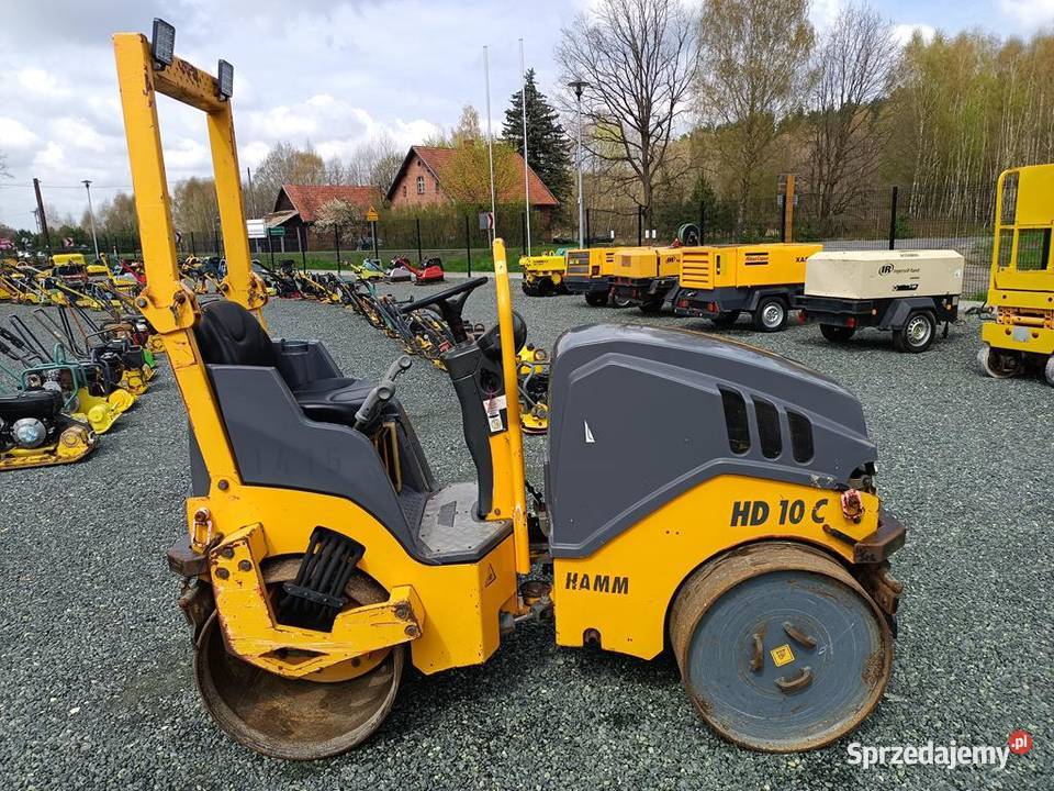WALEC DROGOWY HAMM HD 10C VV  85 Rok produkcji 2008 Trzebnica sprzedam