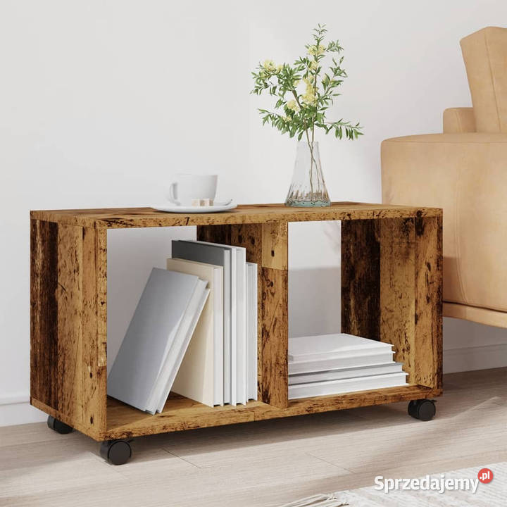 Szafka na kółkach stare drewno 72x33x425 Warszawa