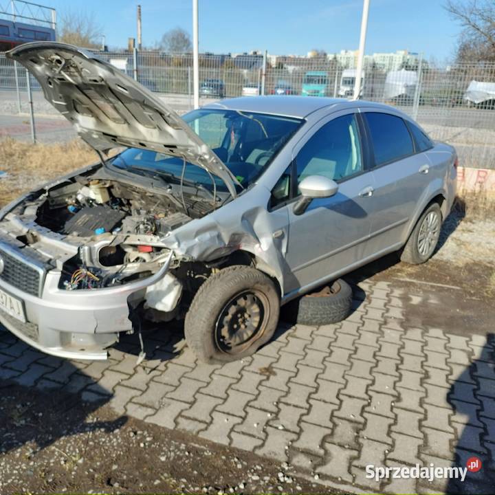 USZKODZONY Fiat Linea Gaz Warszawa
