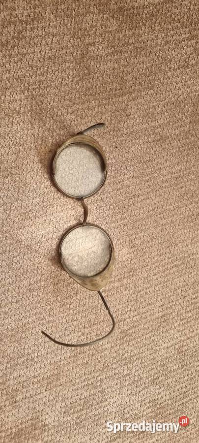 Zabytkowe Stare okulary małopolskie Kraków