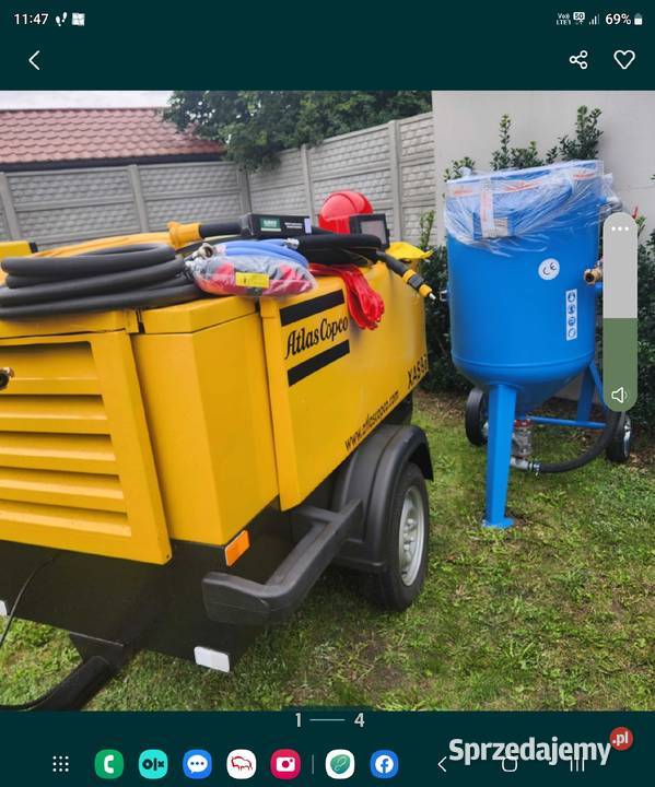 Kompresor sprężarka Atlas copco xas 96 Nowa mazowieckie