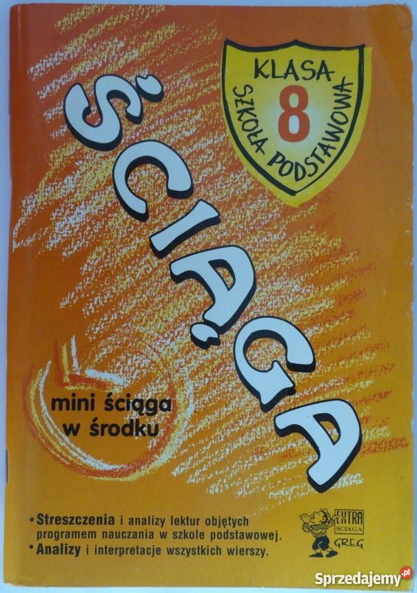 ŚCIĄGA SZKOŁA PODSTAWOWA KLASA 8 język polski kujawsko-pomorskie Grudziądz