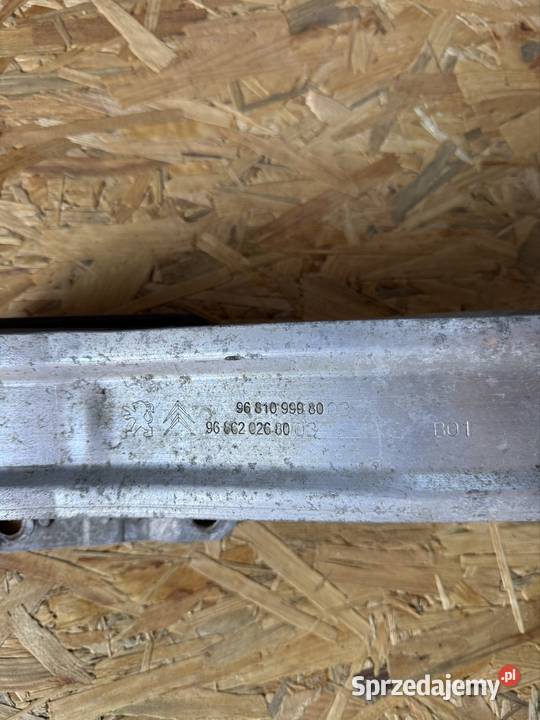 Citron DS5 tylna belka zderzaka aluminiowa podkarpackie Przeworsk sprzedam