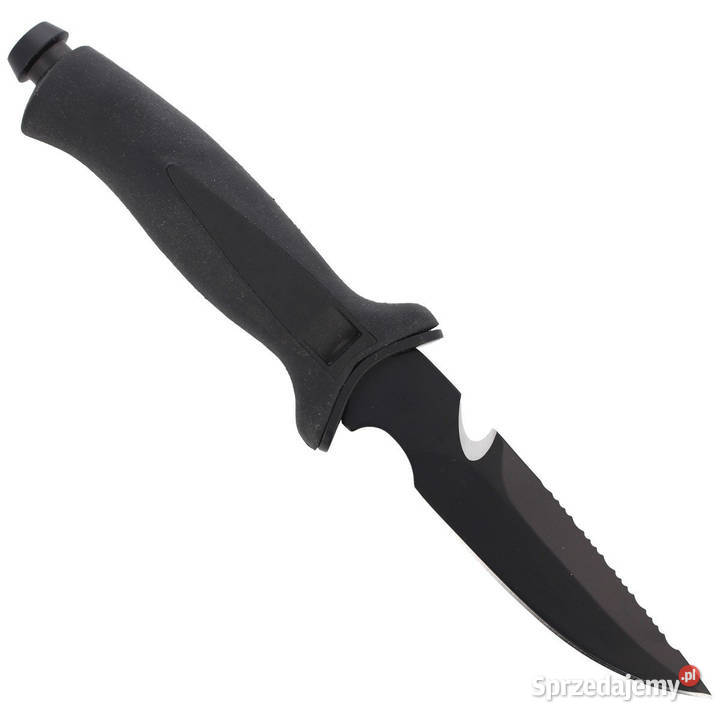 Nóż nurkowy FOX Tekno Military 2 Black Black Akcesoria, narzędzia i noże Warszawa sprzedam