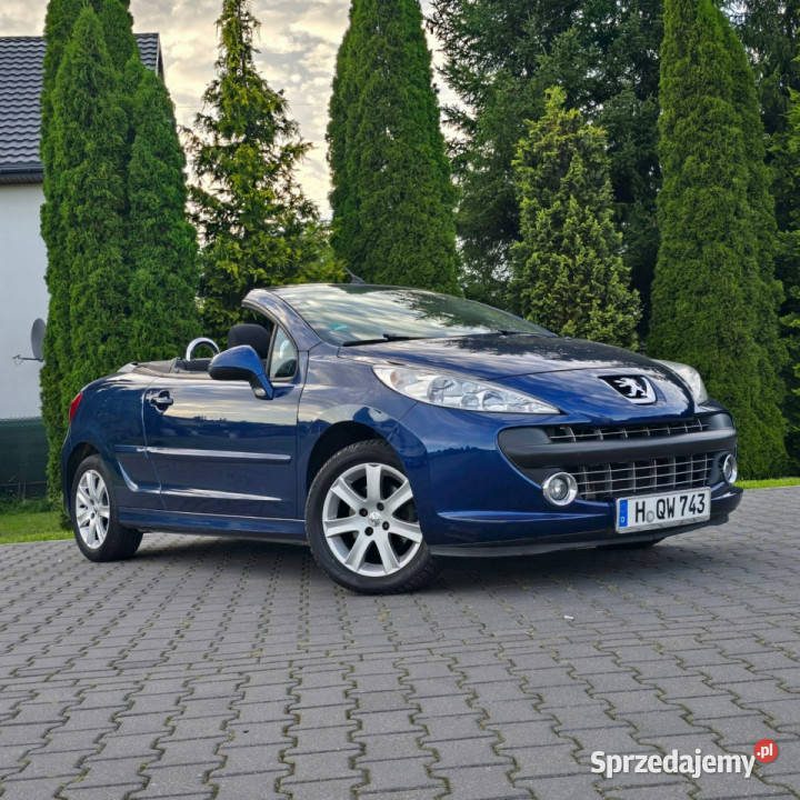 Peugeot 207 CC Peugeot 207 16 CC 120 VTi 150000km Ostrów Mazowiecka