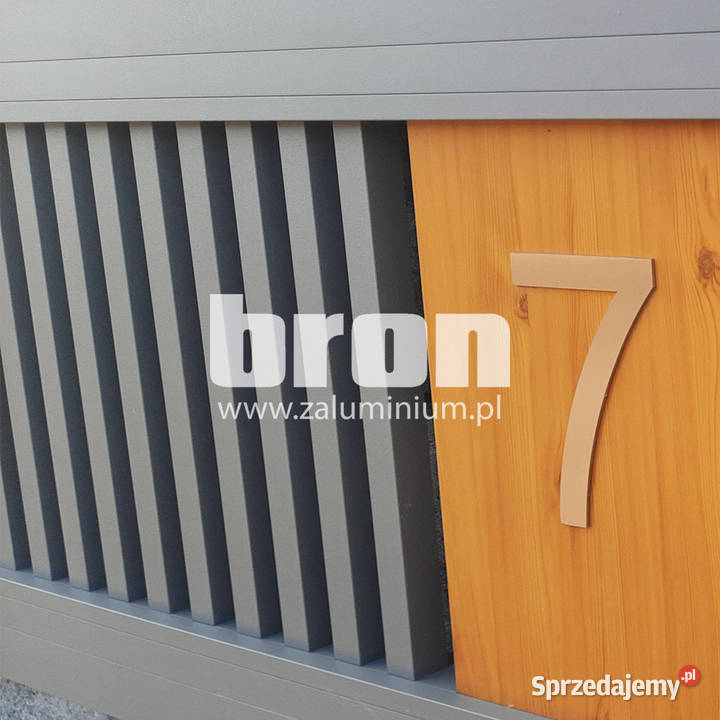 BRON Nowoczesne bramy aluminiowe drewnopodobne Warszawa sprzedam