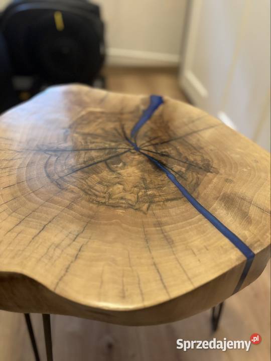 Stolik z żywicy 46cm Rybnik sprzedam