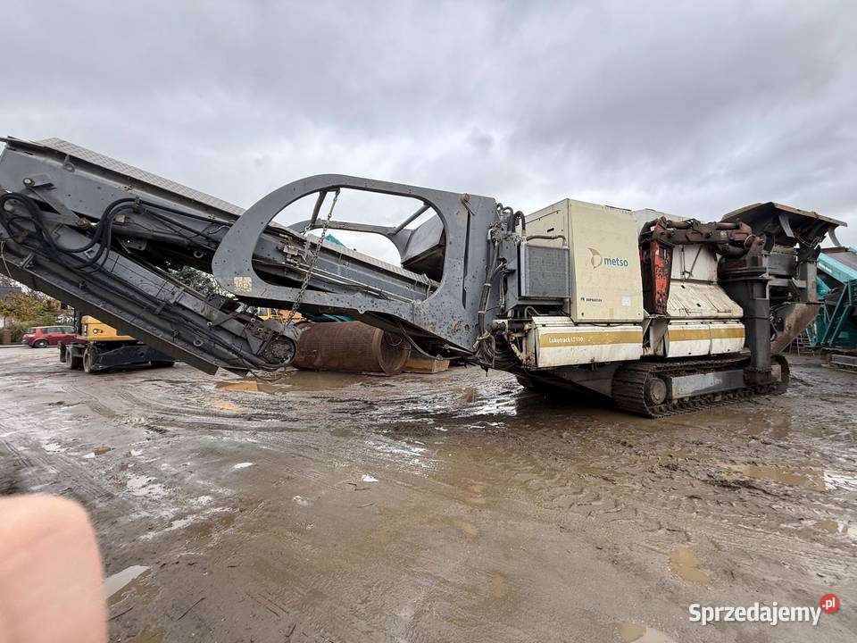 Metso LT110 Mobilna kruszarka szczękowa 72t Wlot