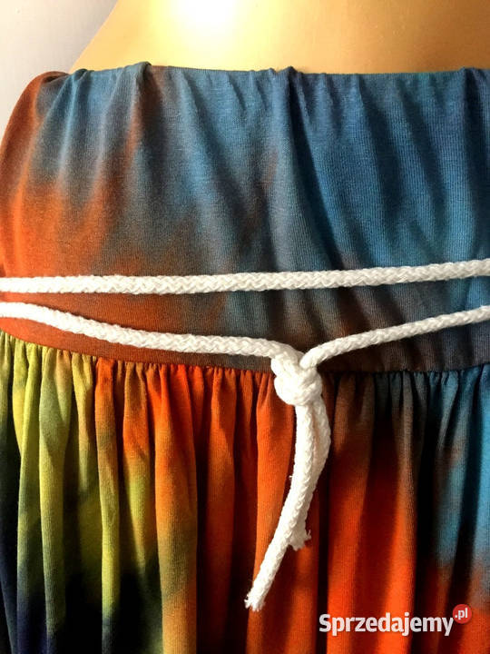 Barwna Spódnica w piękne barwy lata L XL Wrocław