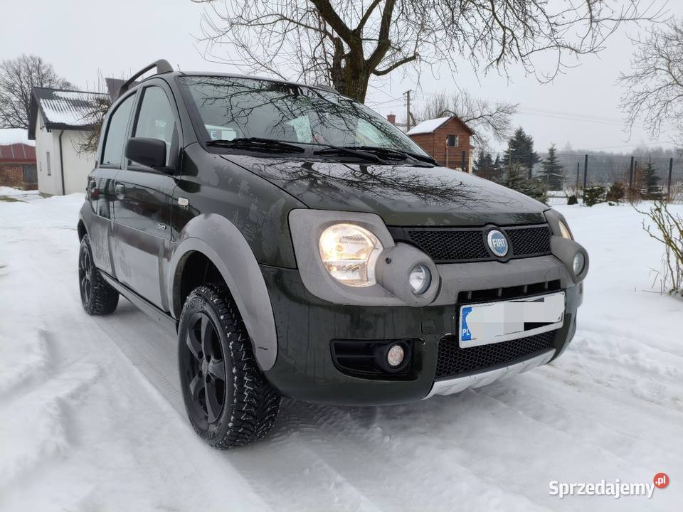Fiat Panda II CROSS 13 JTD 4x4 Bogata wersja relingi dachowe Lubartów