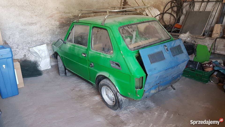 Sprzedam fiat 126p Maluch fsm komfort 1977 benzyna 126 Daszyna