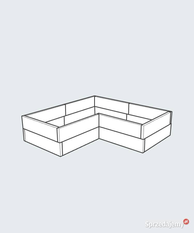Skrzynia na warzywa Podwyższone grządki betonowe Poznań