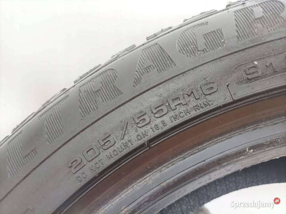 4x OPONA ZIMOWA GOODYEAR ULTRAGRIP 8 20555R16