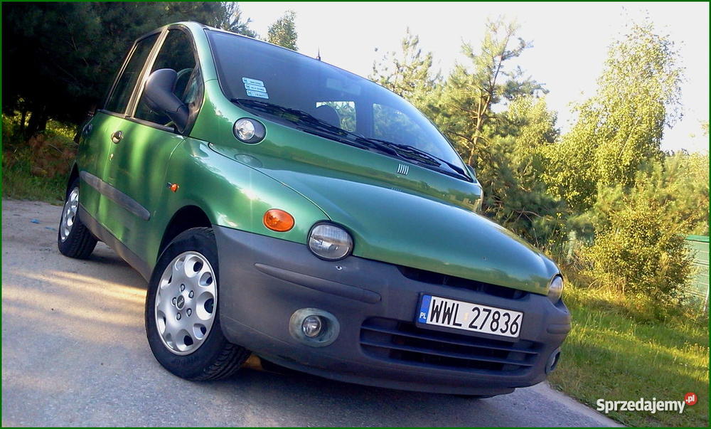 FIAT MULTIPLA 16 16V MINIVAN mazowieckie Warszawa