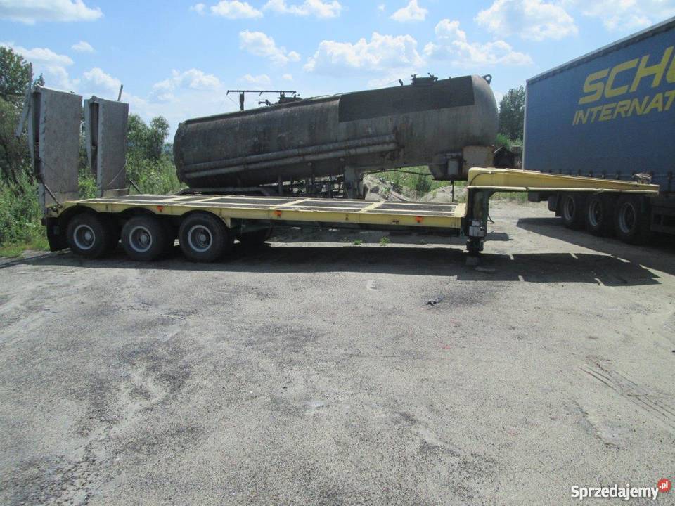 NACZEPA ZREMB Niskopodwoziowa Niskopodłogowa Brzostek sprzedam