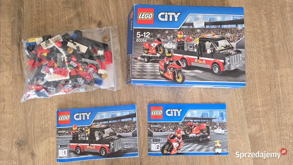 Lego City 60084 Transporter motocykli 5 lat+ mazowieckie Warszawa