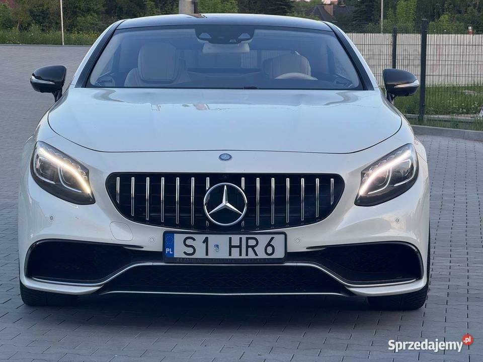 MercedesBenz Klasa S 63 AMG 2015 Automat 2 drzwi podgrzewane fotele Kraków