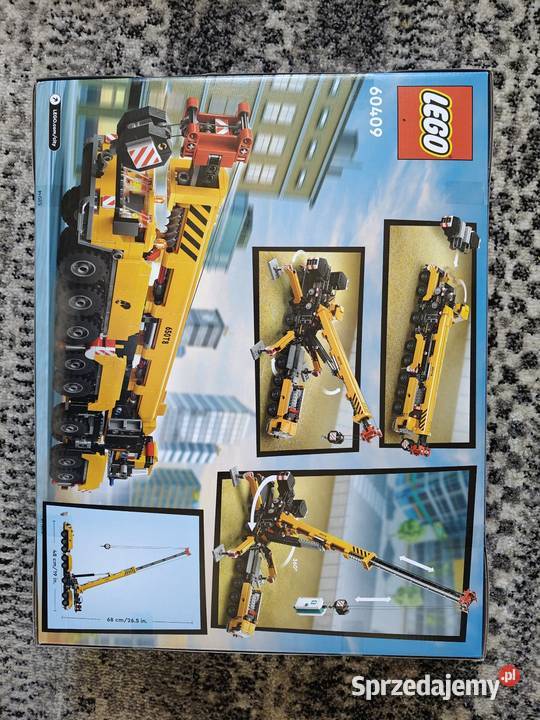 Lego City 60409 Żółty ruchomy żuraw Kraków