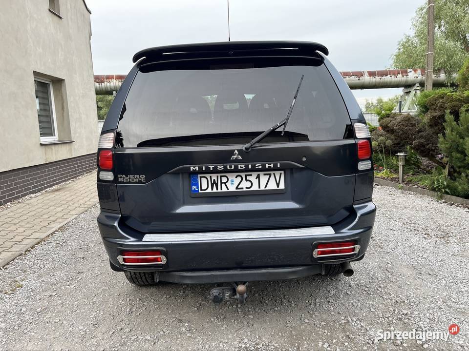 Pajero sport 30 V6 benzyna Terenowy Motoryzacja Siechnice