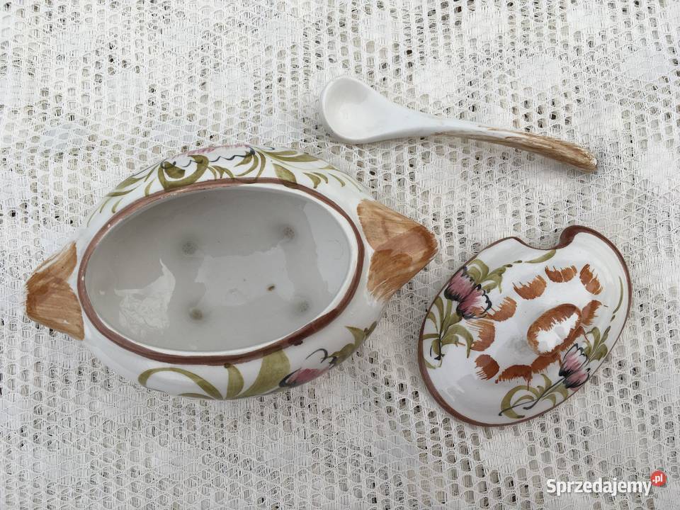 Sosjerka porcelanowa na nóżkach Anglia sprzedam