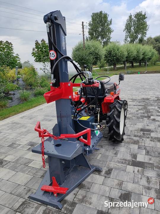 Łuparka hydrauliczna na Wom dowóz Działyń