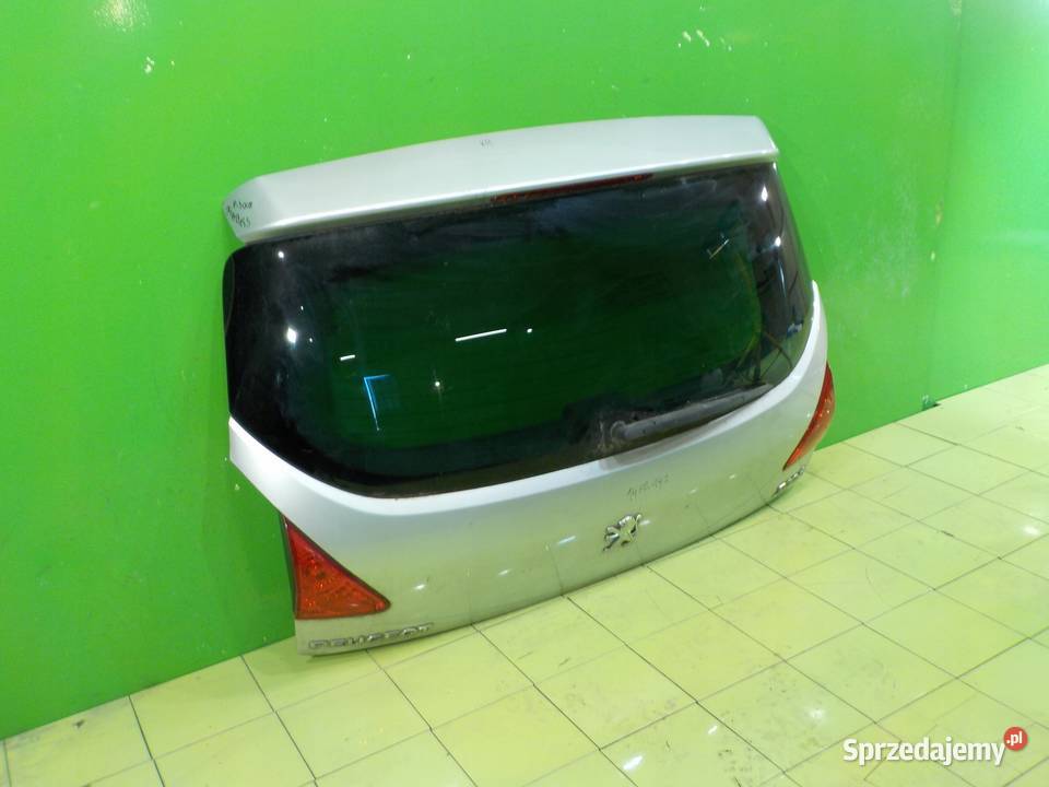 PEUGEOT 3008 I 16 HDI 09r 5D klapa tyl