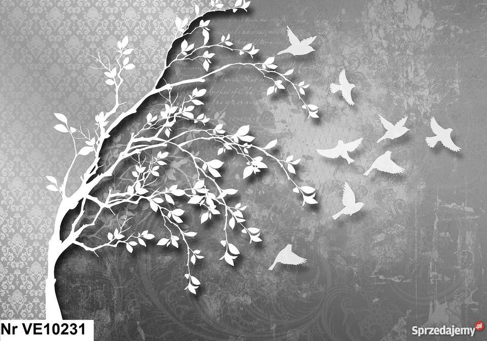 Tapeta fototapeta Drzewo dmuchawiec motyle Leszno