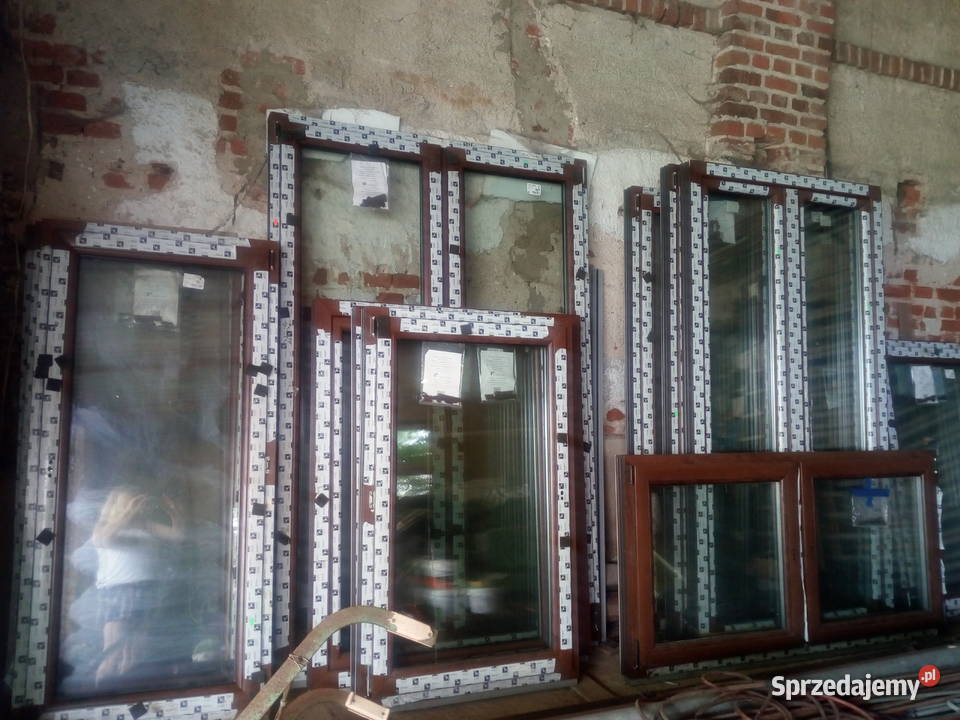 Drzwi tarasowe i okna Śrem sprzedam