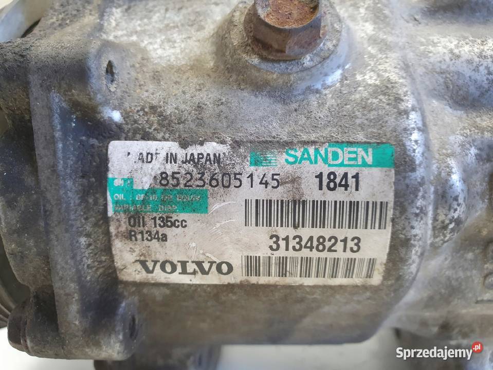 SPRĘŻARKA KLIMATYZACJI Volvo V60 S60 II 16 D2 Części samochodowe Chełm