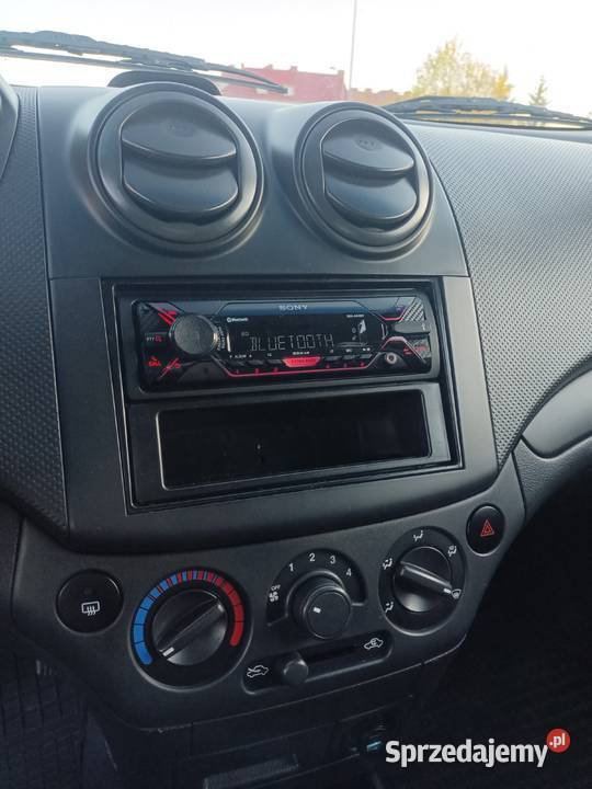 Chevrolet Aveo 2009 12 84 Radio Sony BT Nowy 1206cm3