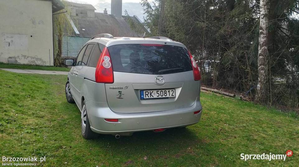 Sprzedam Mazda 5 przyciemniane szyby Brzozów sprzedam