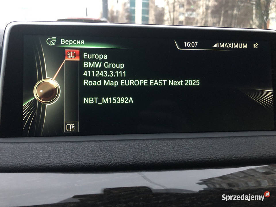 BMW Road Map Europe Next 2025 Nowość wydanie GPS i akcesoria Aleksandrów Łódzki