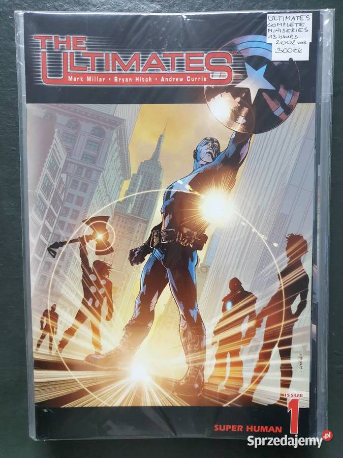 The Ultimates miniseria 13 komiksów Marvel USA Gdynia