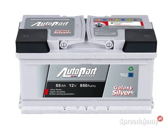 Akumulator AUTOPART Galaxy SILVER 85Ah 850A Wałbrzych