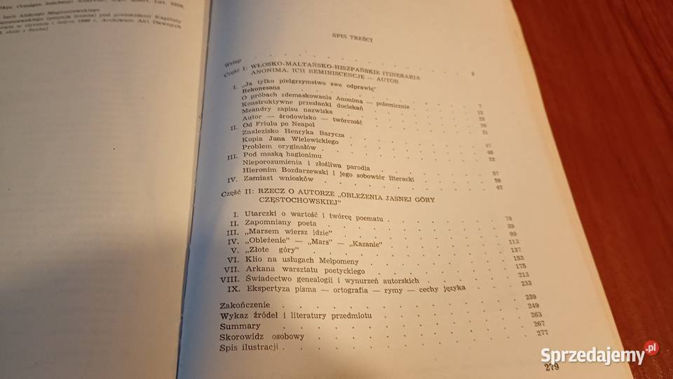 Zagadki autorskie literatury polskiego baroku Gdańsk sprzedam