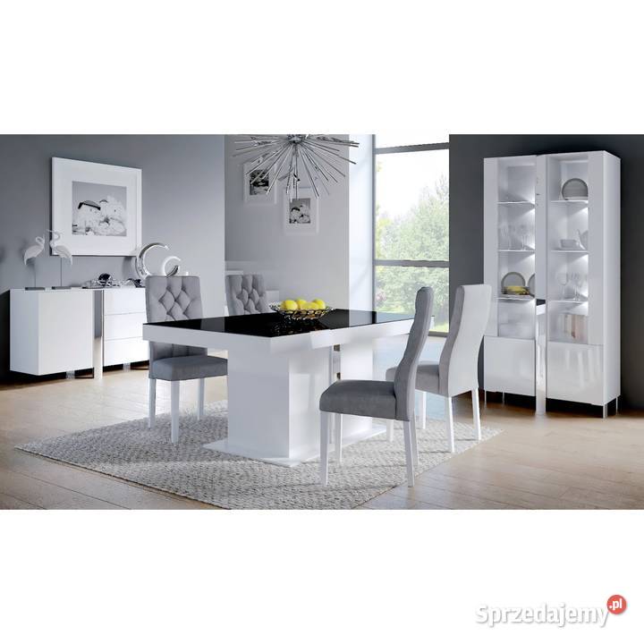 Komoda Cromo 150 lakier wysoki połysk biały 150cm Radomsko sprzedam
