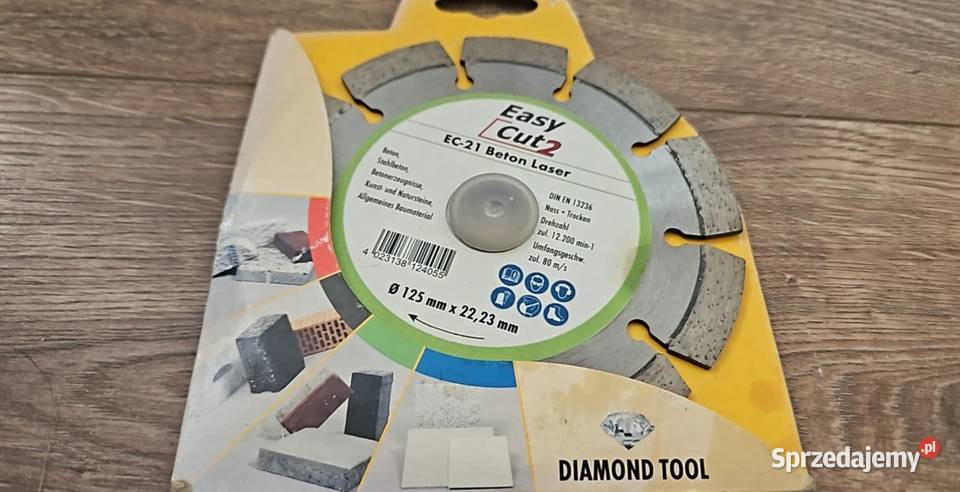 Diamentowa tarcza do cięcia EC21 Beton Laser