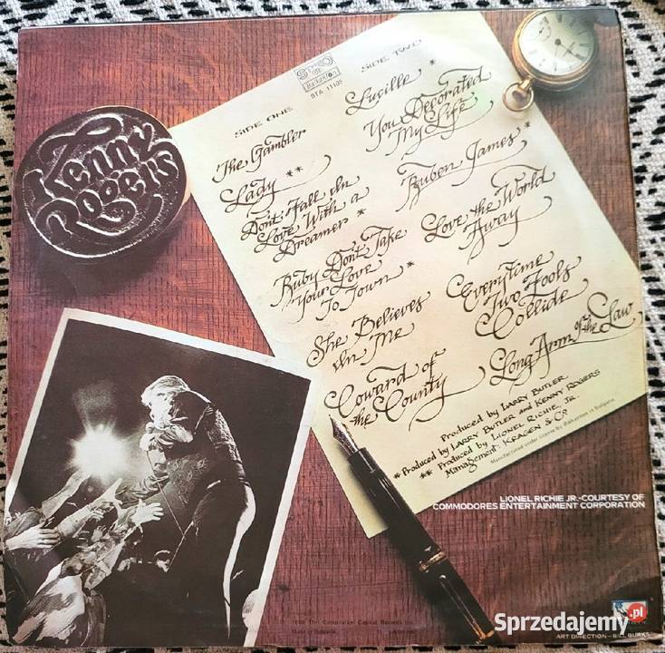 Kenny Rogers Greatest Hits płyta winylowa kujawsko-pomorskie