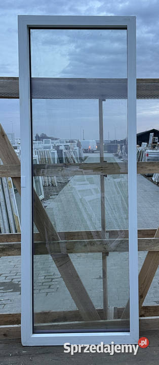 OKNA KacprzaK Witryna 75X200 FIX Używany PCV Siedlce sprzedam