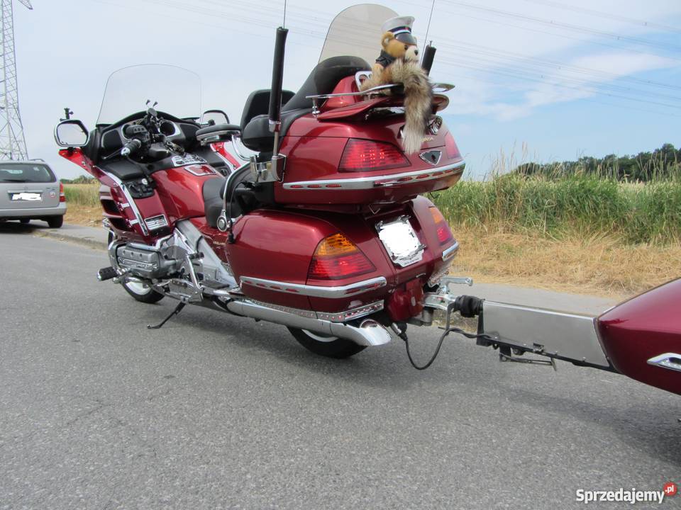 Honda GL 1800 Gold Wing z przyczepkom benzyna Strzelce Opolskie sprzedam